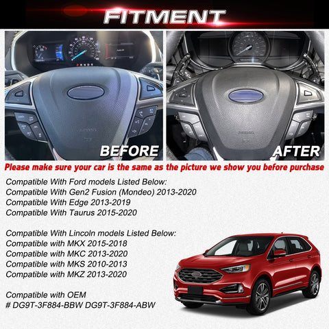 Black Forged Texture Paddle Shifter Extension For Ford Fusion Edge Lincoln MKX