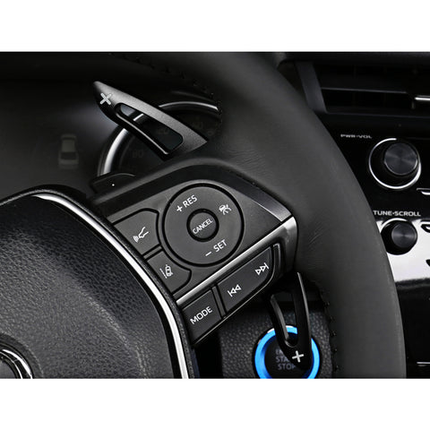 Black Aluminum Paddle Shifter Extension For Toyota Camry 2018-up RAV4 2019-up