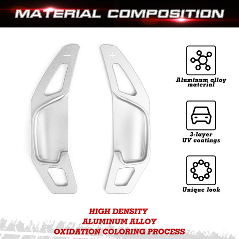 Aluminum Paddle Shifter Extension For Toyota Camry 2012-2017 RAV4 2013-18