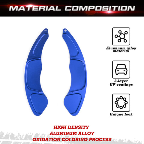 Alloy Paddle Shifter Extension Accessories For Volkswagen Golf7 GTI Polo Jetta