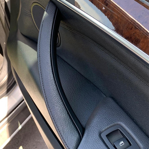 x xotic tech Door Pull Handle Cover Compatible with BMW X5 Series E70/E70 LCI 2008-2013, BMW X6 Series E71/E72 2008-2014, Inner Passenger Right Side Door Handle Protective Cover