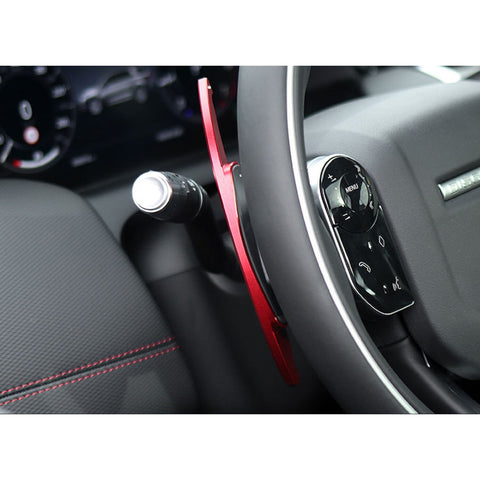 Red Aluminum Paddle Shifter Extension For Jaguar F-Pace E-Pace XE XF Land Rover