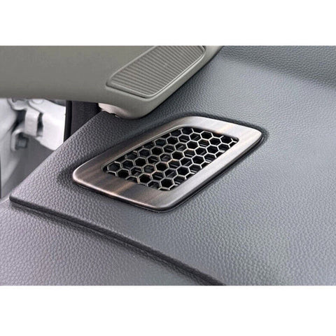Wood/ Carbon Look Dash Side AC Vent Outlet Cover Accessories For Honda CRV 2023+
