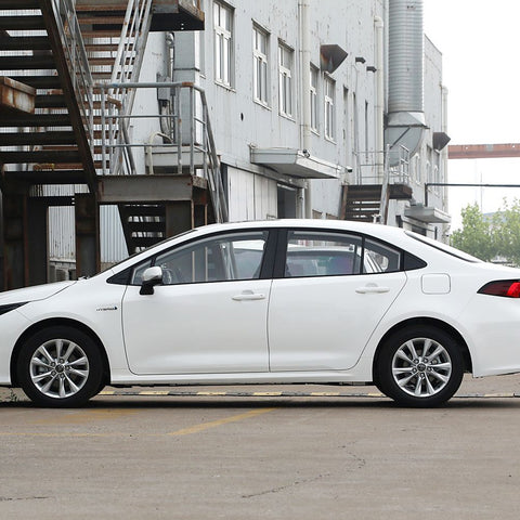 Black Window Pillar Posts Door Trim Piano Cover For Toyota Corolla 2019-2025