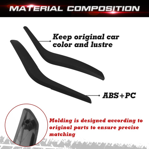 Xotic Tech Door Handle Cover Replacement Front Left + Right Side Inner Door Grab Handle Cover Armrest Bracket Compatible with BMW X1 E84 2008-2015