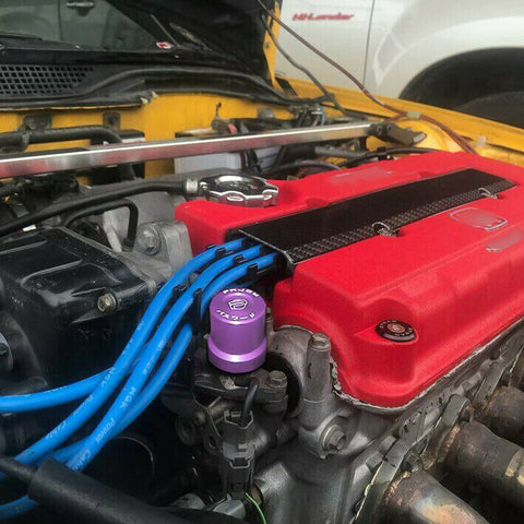 JDM VTEC Solenoid Valve Cover Cap Fender Bumper Engine Bay Washer Kit For Honda