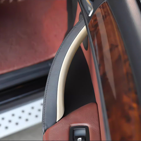 x xotic tech Door Pull Handle Cover Compatible with BMW X5 Series E70/E70 LCI 2008-2013, BMW X6 Series E71/E72 2008-2014, Inner Passenger Right Side Door Handle Protective Cover