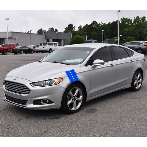 x xotic tech Fender Stripes Hash Marks KK Vinyl Decal Universal for Car Truck Sticker Racing Stripe 11"x23"