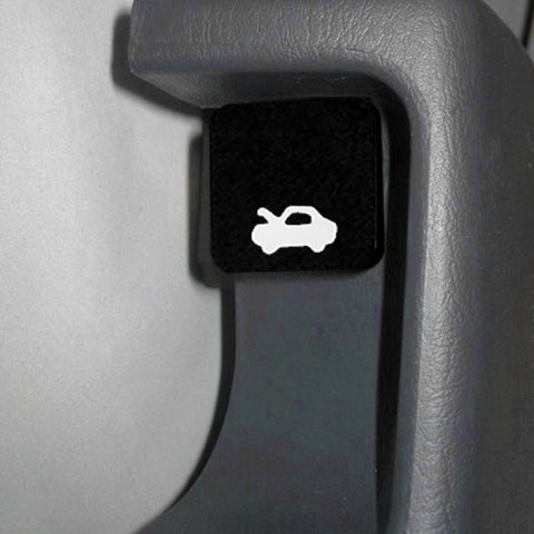 Billet Aluminum Hood Latch Release Pull Handle Cable Repair Kit Replacement For Honda Civic 1996-2011, Honda CR-V 1997-2006, Honda Element 2003-2011, Honda Ridgeline 2006-2014