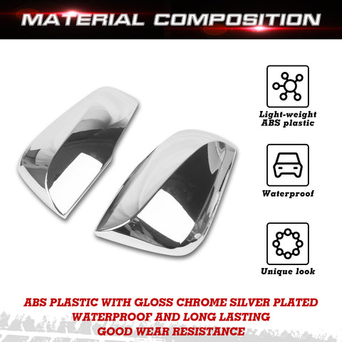 x xotic tech Carbon Fiber Style Rearview Mirror Cover Trim Molding Compatible with Toyota Highlander 2020+, Grand Highlander 2024+, RAV4 2019+, RAV4 Prime 2021+ ABS Car Decoration Exterior Accessories