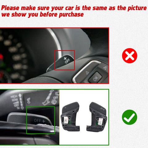 Alloy Paddle Shifter Extension Accessories For Volkswagen Golf7 GTI Polo Jetta