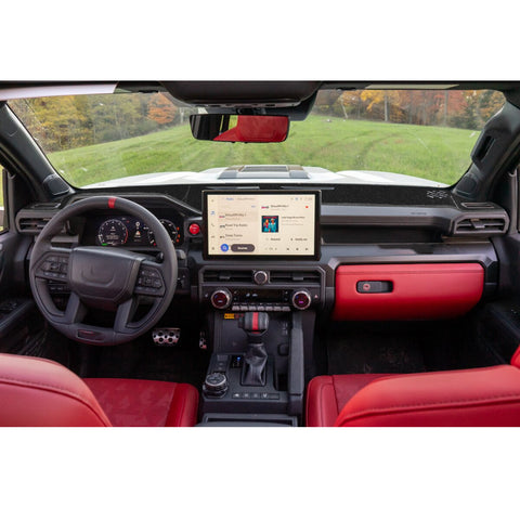 Interior Non-Slip Dash Overlay Cover Dashboard Poly Mat For Toyota Tacoma 2024+