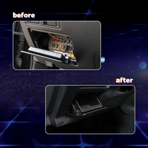 Car Interior Fuse Box Coin Storage Container For Subaru XV Crosstrek Forester