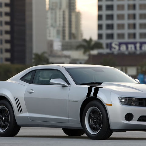 Racing Style Side Vent Fender Stripes Decal Cover For Chevrolet Camaro 2010-15