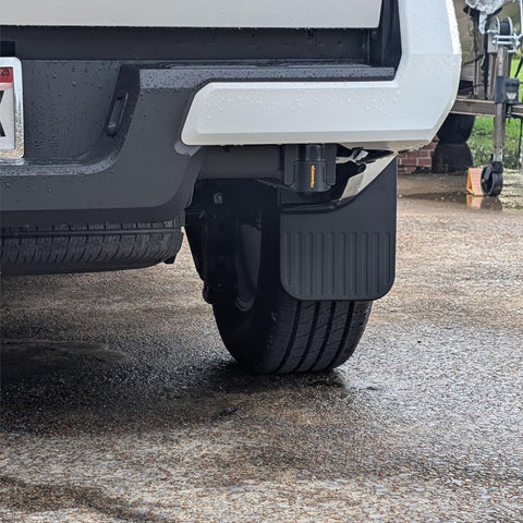 x xotic tech Mud Flaps Splash Guard Compatible with Toyota Tacoma 2024 2025 2026, No Drill Front & Rear Mudguards Fender Protector Set w/Hardware Pickup Truck Accessories(4PCS)