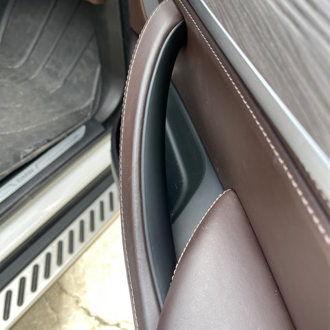 x xotic tech Door Pull Handle Cover Compatible with BMW X5 Series X5 Series F15/F85 2014-2018, BMW X6 Series F16/F86 2015-2018, Inner Passenger Right Side Door Handle Protective Cover