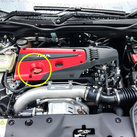 Car Fuel Oil Tank Cap+Hood Vent Spacer Risers For Honda Civic CRX Acura Integra