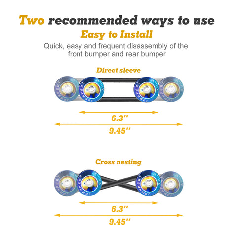 JDMPASSWORD Hood Vent Spacer Riser Kit For Honda Civic EK EF 88-00 Acura Integra