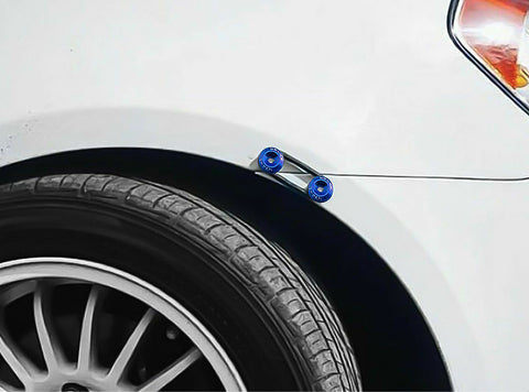 JDMPASSWORD Hood Vent Spacer Riser Kit For Honda Civic EK EF 88-00 Acura Integra