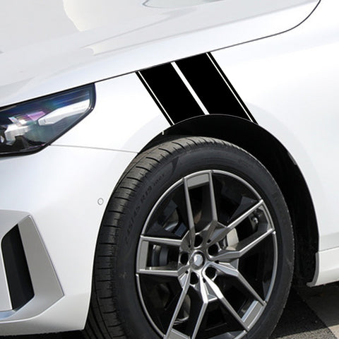 x xotic tech Fender Stripes Hash Marks KK Vinyl Decal Universal for Car Truck Sticker Racing Stripe 11"x23"