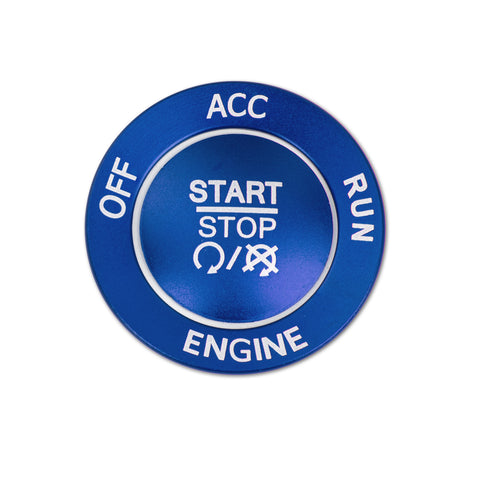 Keyless Engine Push Start Button & Surrounding Ring For Dodge Charger Challenger