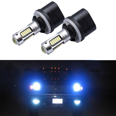 6000K Bright White / 8000K Ice Blue 880 899 Projector Lens Iceberg LED Fog Lamp Driving DRL Light