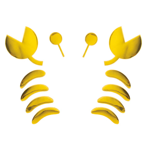 1pc x 3D Silver Chrome Devil Demon Sticker Decal Auto Car Emblem Decal Decoration