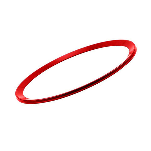 Steering Wheel Center Decoration Cover Trim For Audi A3 A6 Q3 Q5 A5 A6L Gold/Red