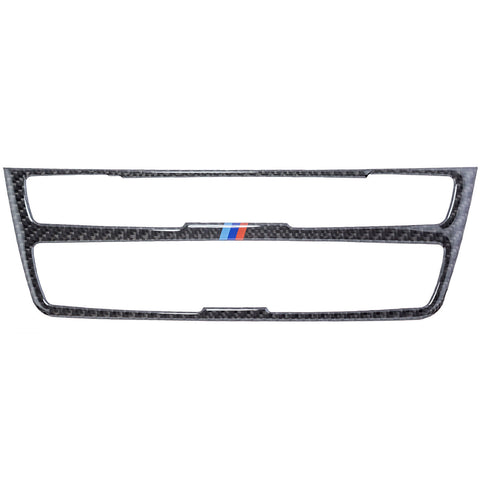 M-Colored Carbon Fiber Side AC Vent Headlight Switch Panel Cover For BMW F30 F31
