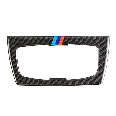 M-Colored Carbon Fiber Side AC Vent Headlight Switch Panel Cover For BMW F30 F31