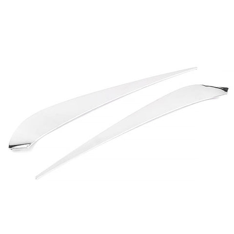 Chrome Silver Front Bumper Lip Corner Cover Trims for Honda Accord 2018-2020