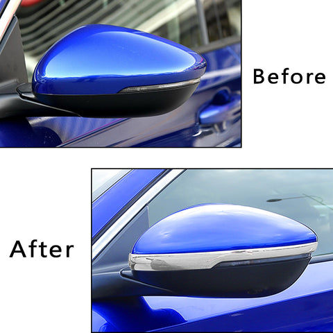 For Honda Accord 2018-2022 Chrome Side Mirror Stripe Door Handle Cover Decor