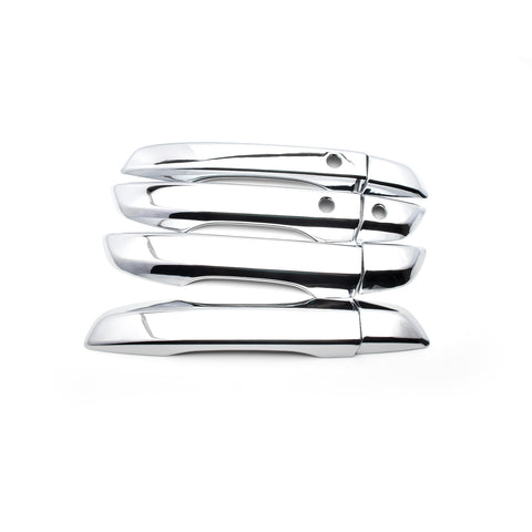 Chrome Keyless Door Handle Bowl+Side Mirror Stripes Cover Trim For Civic 16-2021