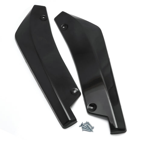 Splitters Canard Diffuser Winglet+Chinese Slogan Towing Strap Wind Universal Fit