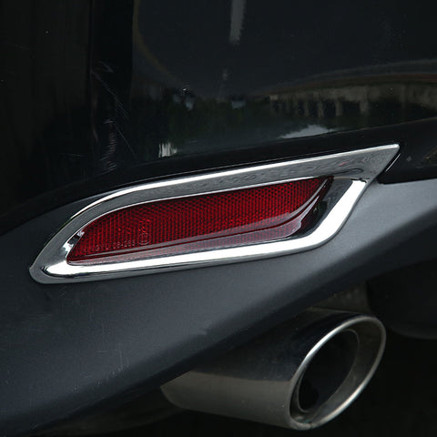 Chrome Rear Reflector Tail Light Eyelid Cover Trim For Camry L/LE/XLE 2018-2024