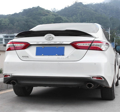 Chrome Rear Reflector Tail Light Eyelid Cover Trim For Camry L/LE/XLE 2018-2024