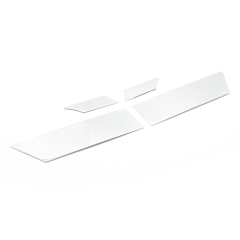 Chrome Front Hood Grille Headlight Fog Light Eyelid Cover Trim for Accord 18-20