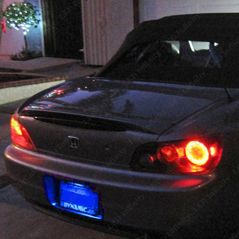 2x New Blue 36mm 6148 6486X 6418 Error Free 3-SMD LED Bulbs License Plate Light