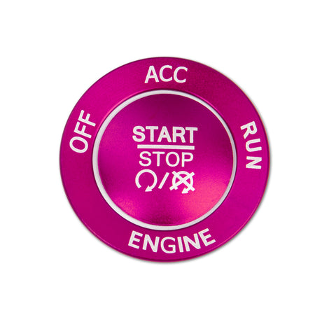 Keyless Engine Push Start Button & Surrounding Ring For Dodge Charger Challenger