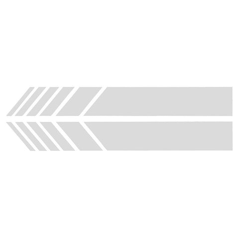 2pcs Black/ Orange/ Blue/ Silver/ Red AMG Style Vinyl Decals Rearview Mirror Stripe Stickers Most Mercedes Benz W204 W212 C Class etc.