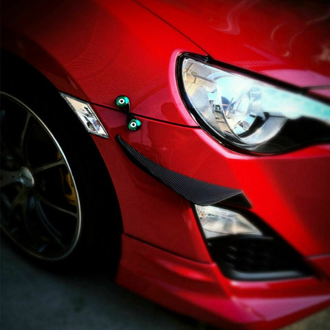 JDMPASSWORD Hood Vent Spacer Riser Kit For Honda Civic EK EF 88-00 Acura Integra