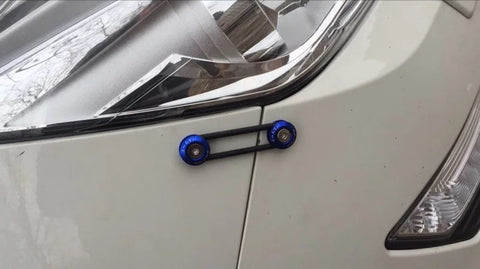 Bumper Fender Quick Release Fasteners+Rubber Bands O-Rings Replacement Clip Kits