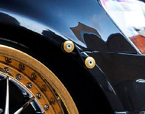 Bumper Fender Quick Release Fasteners+Rubber Bands O-Rings Replacement Clip Kits