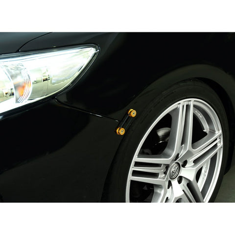 Bumper Fender Quick Release Fasteners+Rubber Bands O-Rings Replacement Clip Kits