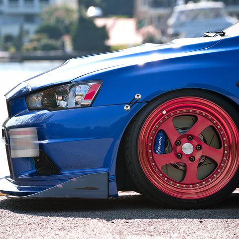 JDMPASSWORD Hood Vent Spacer Riser Kit For Honda Civic EK EF 88-00 Acura Integra