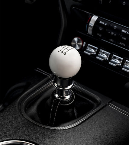 Real Carbon Fiber Center Console Gear Shift Panel Cover For Ford Mustang 2015-up