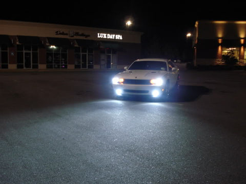 9005 HB3 Xenon White 6000K LED Headlight Conversion Kit For High/Low Beam DRL
