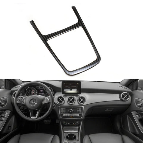 Real Carbon Fiber Interior Trim Stickers For Mercedes Benz 2013-2017 CLA GLA