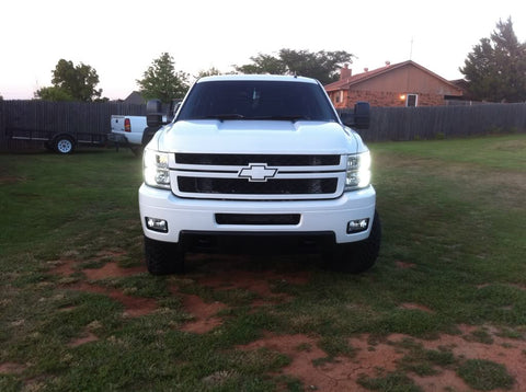 LED Headlight Kit H8 H9 H11 COB LED 6000LM 6000K White for High Low Beam Fog Bulb Headlight