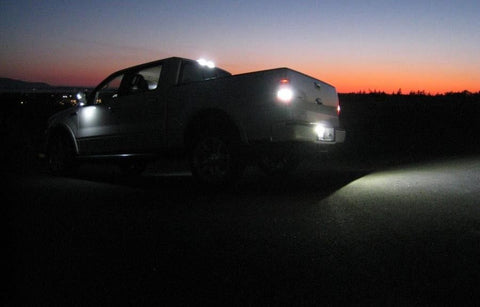 10X T10 White\ Blue LED Bulbs for Car Backup Reverse Parking Light 912 920 921 926 T15